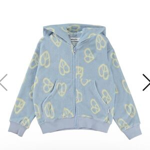 Molo Blue and Yellow Kids Hoodie